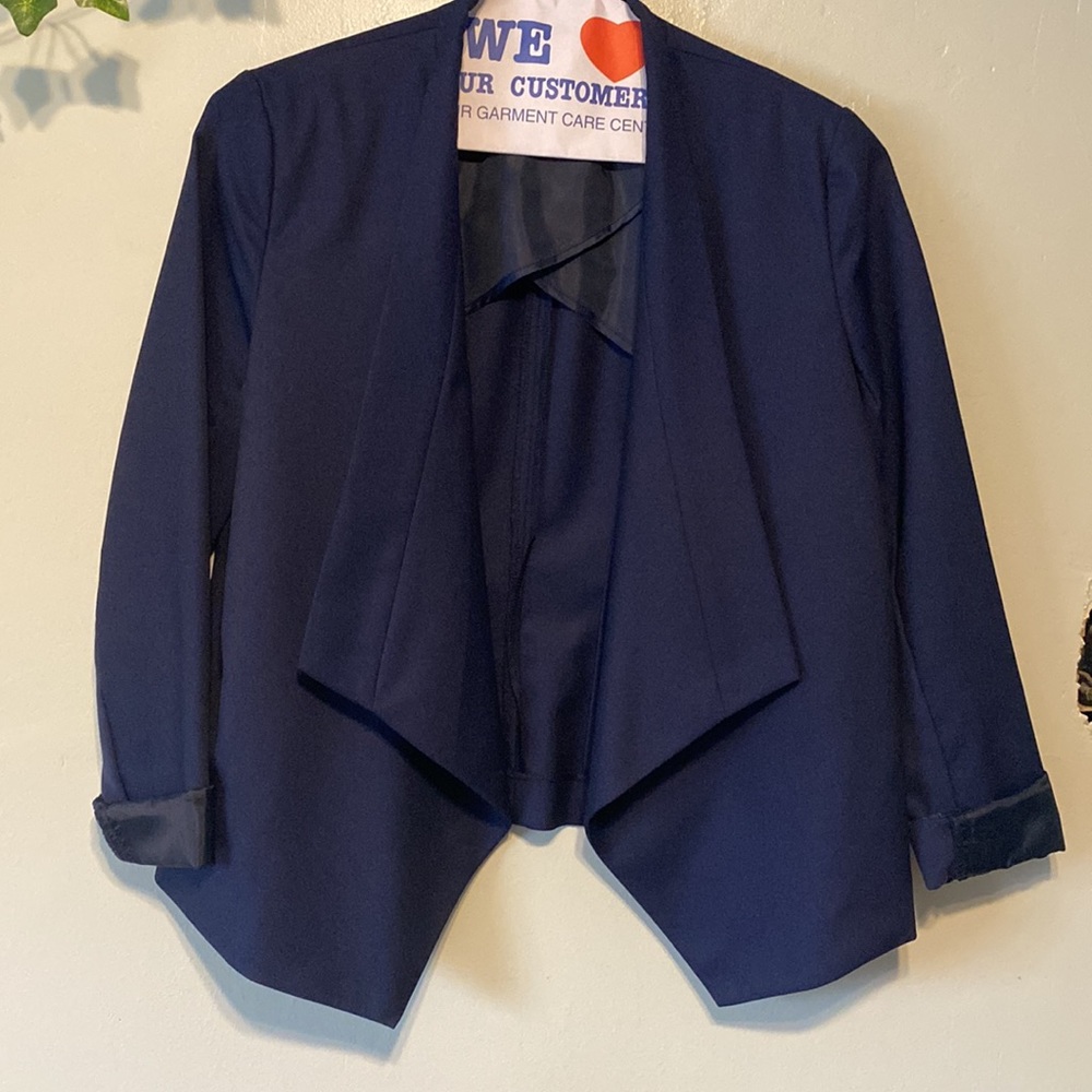 NY&Company blazer w/ symmetrical detailing